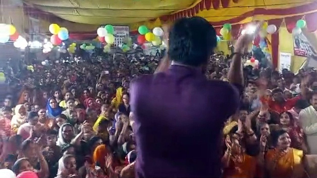 Ramesh matiala participated in a program organised by  Shri Sai shyam mastana mandal.