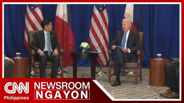 Marcos at Biden, nagpulong sa New York