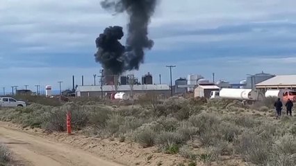 La explosión de una refinería al sur de Argentina deja tres fallecidos
