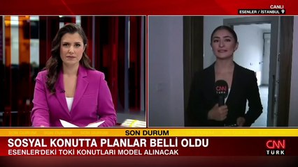 Sosyal konutta planlar belli oldu... İşte projenin örnek daireleri