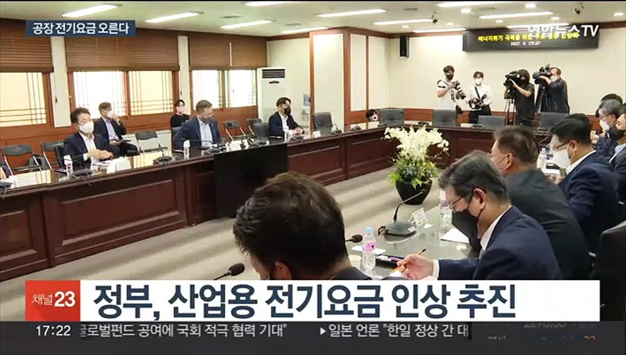정부 "인상 불가피"…산업용 전력요금 인상 기정사실화