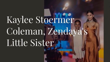 Life of Kaylee Stoermer Coleman – Zendaya’s Little Sister
