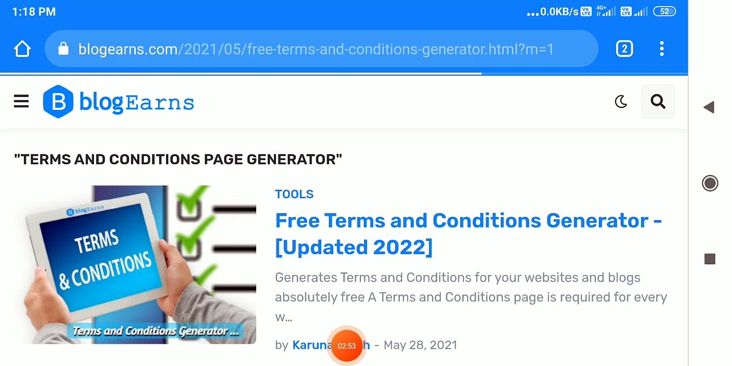 How to create website terms and conditions page in hindi 2022 ?  34