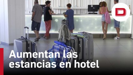 Las estancias en hotel aumentan un 34 % pero no alcanzan el nivel prepandemia