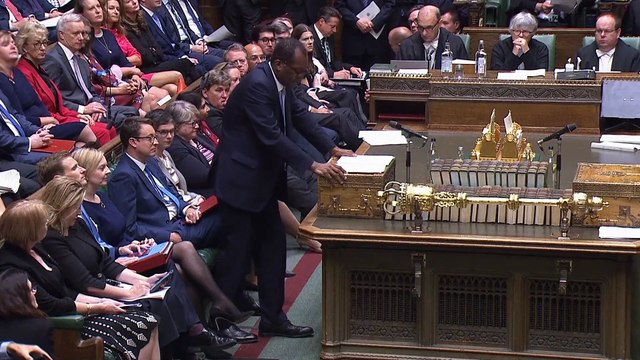 Chancellor Kwasi Kwarteng announces cuts to income tax