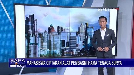 Inovatif! Seorang Mahasiswa di Jember Berhasil Buat Pembasmi Hama Bertenaga Surya