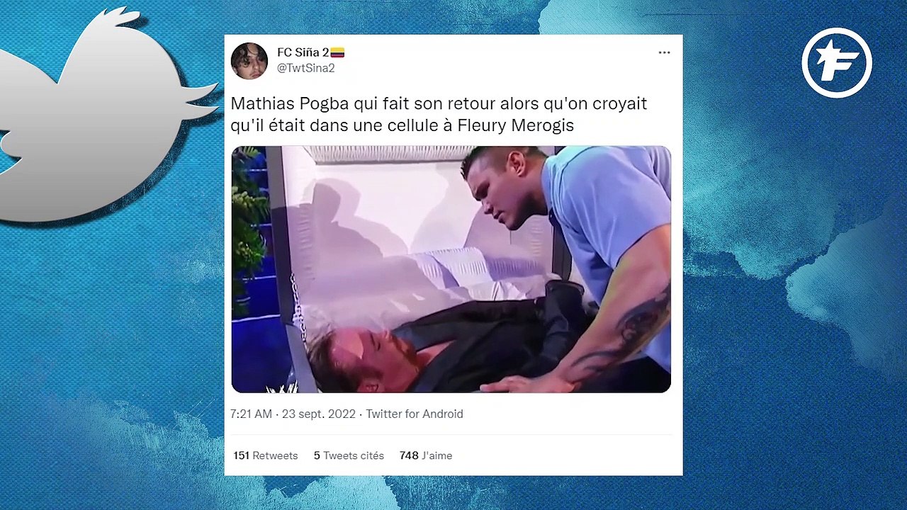 Mathias Pogba  fait tomber du lit Twitter