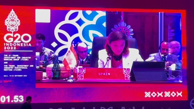 Reyes Maroto, en el G20: Hay debate para prepararnos para futuras pandemias