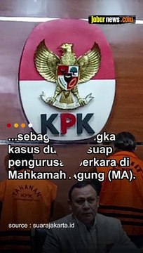 Hakim Agung Sudrajad Sekarang Jadi Tersangka KPK #shorts