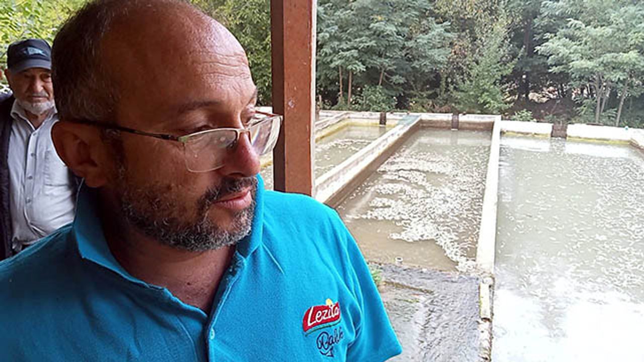 Kahramanmaraş'ta, selin vurduğu tesiste binlerce alabalık öldü