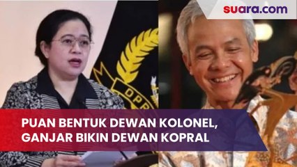 Loyalis Puan Bentuk Dewan Kolonel, Relawan Ganjar Bikin Dewan Kopral, Siapa Paling Kuat?