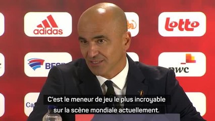 Belgique - Martinez : "Ne prenez pas la façon dont Kevin De Bruyne joue pour acquis"
