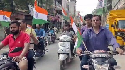 Ramesh Matiala attend Tiranga Yatra Part 3