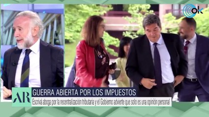 Inda hace dos días en Ana Rosa: "Le pido al señor Rueda que elimine el Impuesto al Patrimonio"