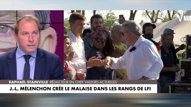 Raphaël Stainville sur Jean-Luc Mélenchon : «La manière dont il essaye de mettre la pression sur ses interlocuteurs est assez systématique chez lui»