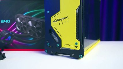 ACC X11 ITX A4 MINI YELLO & I7-10700K & ROG STRIX Z490-I