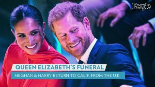Meghan Markle and Prince Harry Return to California Following Queen Elizabeth's Funeral _ PEOPLE
