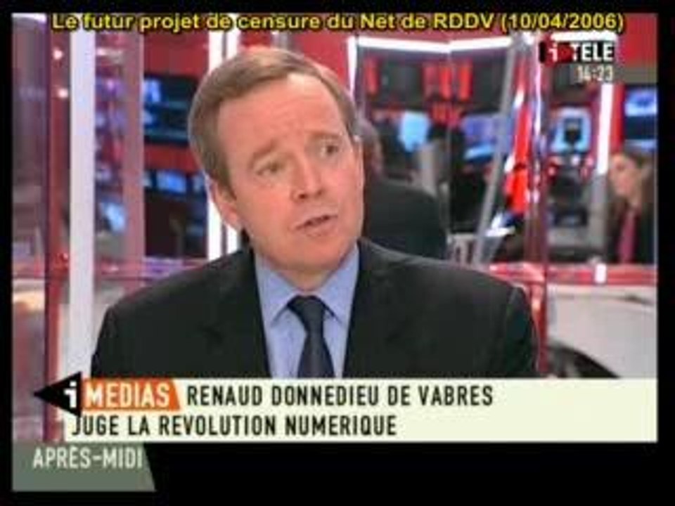 RDDV et la future censure des blogs