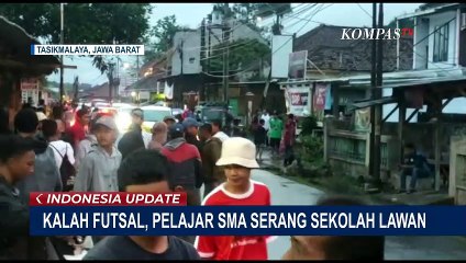 Tak Terima Kalah Futsal, Pelajar SMA Lempari Lawan dengan Balok dan Batu