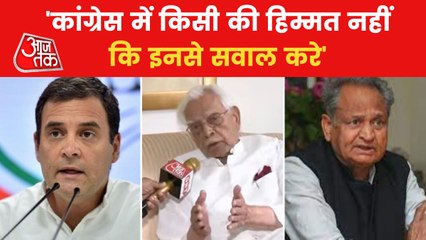 Natwar Singh speaks on Cong President election