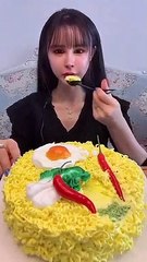 China_Cake_Eating,Myfood_Eating_ASMR#shorts(240p)