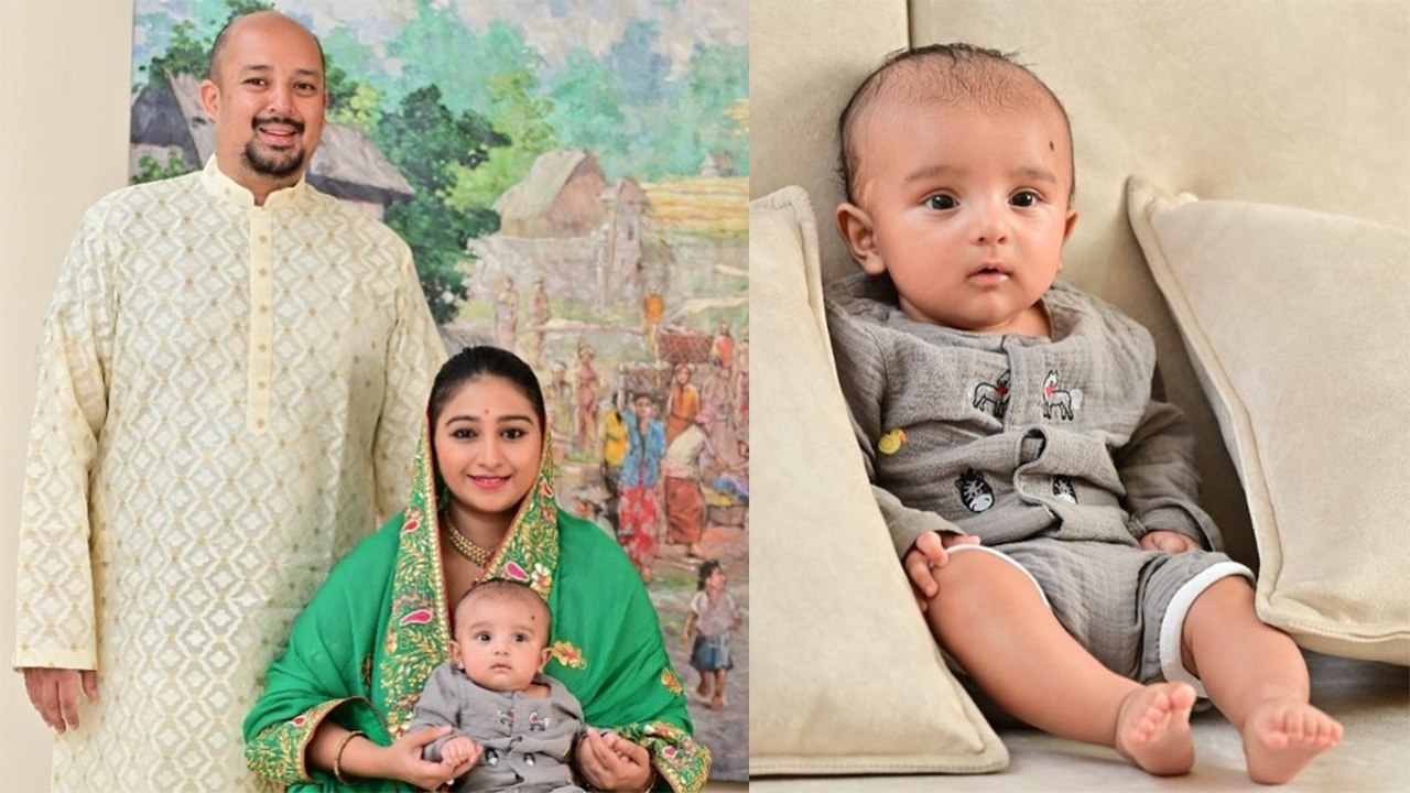 Tv Actress Mohena Kumari Singh ने दिखाई अपने कलेजे के टुकड़े की पहली झलक, Cute दिखे Ayaansh