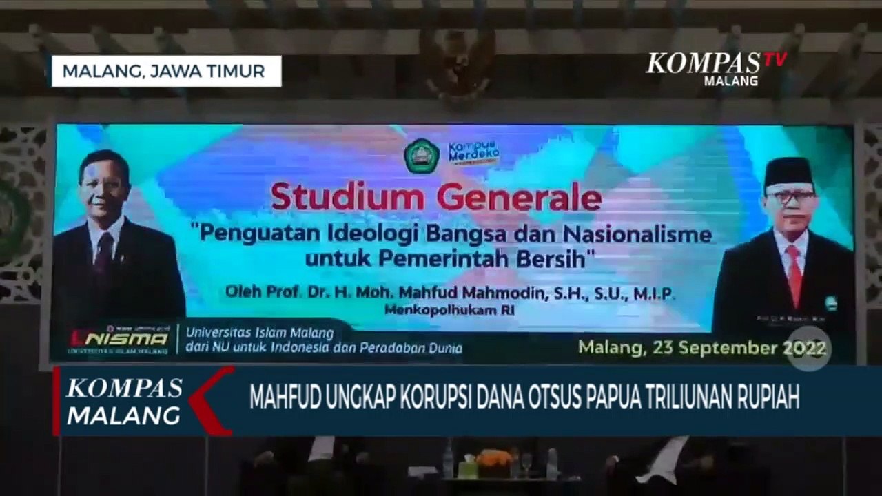 Mahfud MD: Dana Otsus di Kepemimpinan Lukas Enembe Rp 500 Triliun, Rakyat Tetap Miskin