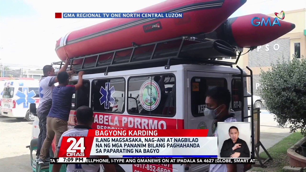Disaster risk reduction and management offices, nakaalerto sa inaasahang pag-landfall ng bagyo sa Cagayan o Isabela | 24 Oras