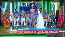 Elu Gonzáles, reina del Carnaval Cruceño: “Gracias pueblo por tanto cariño”