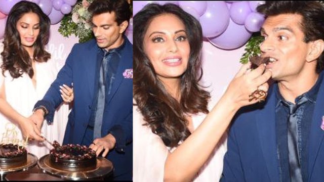 Bipasha Basu Karan Singh Grover Baby Shower Cake Cutting Inside Video Viral|Boldsky*Entertainment