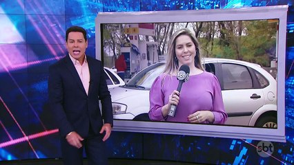 Jacaré “dá sopa” em beira de rio e “vira almoço’ de onça