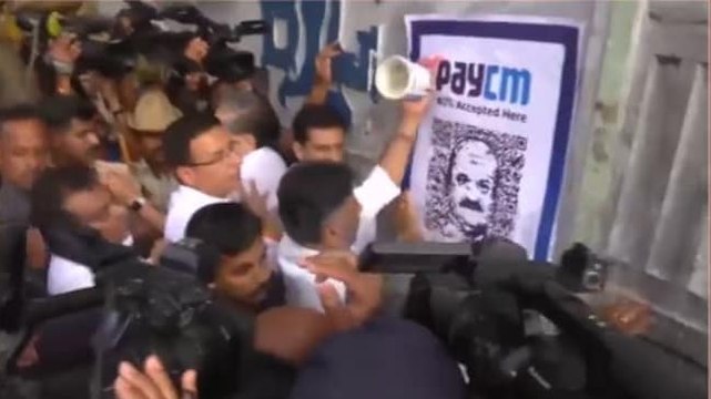 Congress leaders up the ante against Bommai govt, paste 'PayCm' posters; PFI goes on rampage after crackdown; more