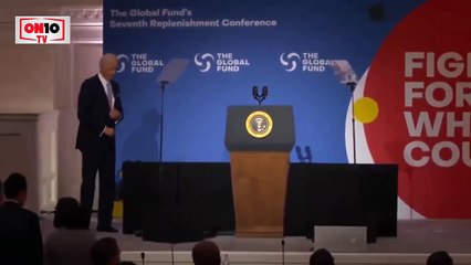 Joe Biden'dan dünyayı şok eden tuhaf hareketler