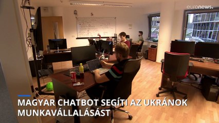 Download Video: Egy magyar fejlesztésű chatbot segít elnavigálni az ukrán bevándorlóknak a munka világában