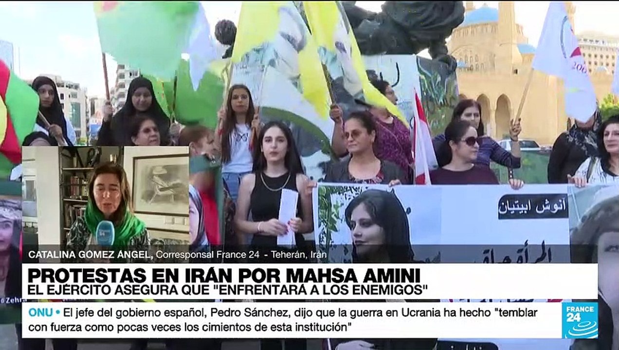 Informe desde Teherán: incrementa la represión en Irán en las protestas por el caso de Mahsa Amini