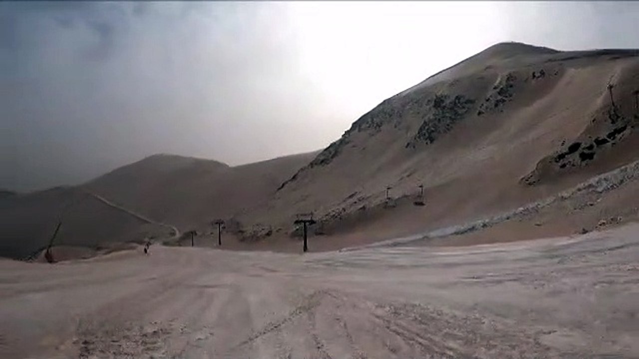 Nieve roja en Valdezcaray