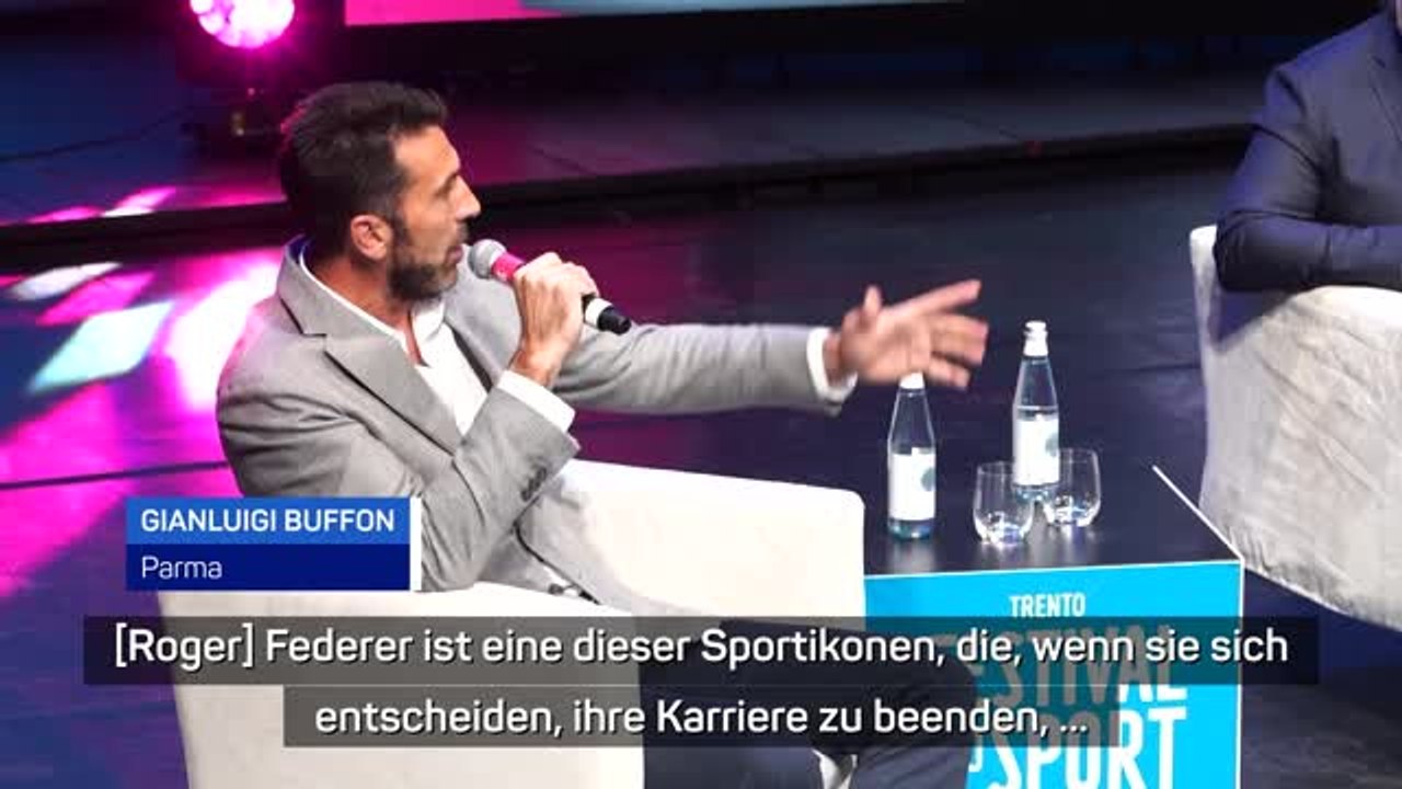 Buffon zu federer: "gibt uns viele emotionen"