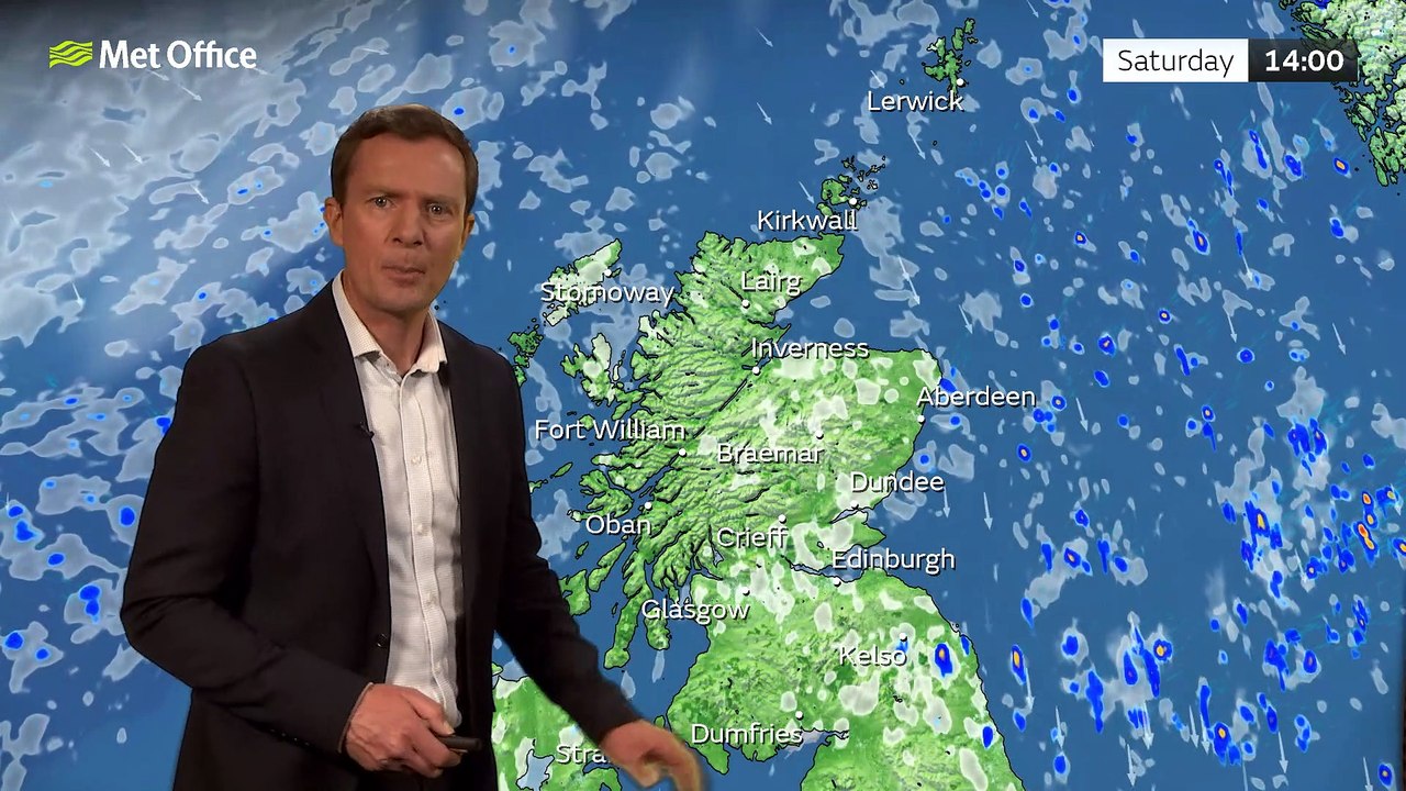 Scotland Weather Forecast from the MET Office - Friday September 23