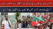 PTI workers' rallies against inflation recorded in Karachi, Lahore, and Quetta