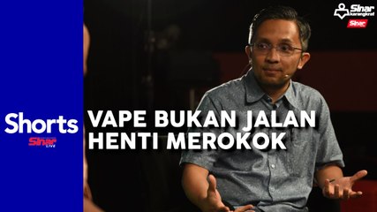 Ketagih nikotin punca susah henti rokok, vape