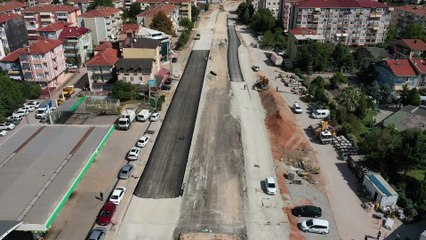 Kuruçeşme Tramvay Hattı yan yolları asfaltlandı