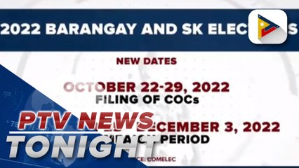 Comelec adjusts 2022 BSKE schedule of activities