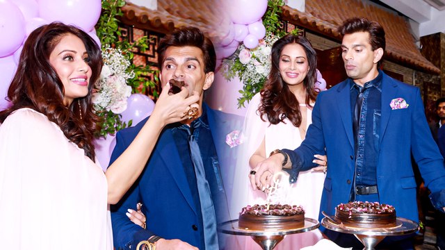 मॉम-टू-बी बिपाशा बसु ने करण सिंह ग्रोवर के साथ अपनी गोद भराई का जश्न मनाते आईं नजर