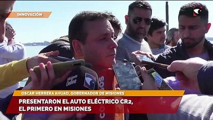 Presentaron el auto eléctrico CR2, el primero en Misiones