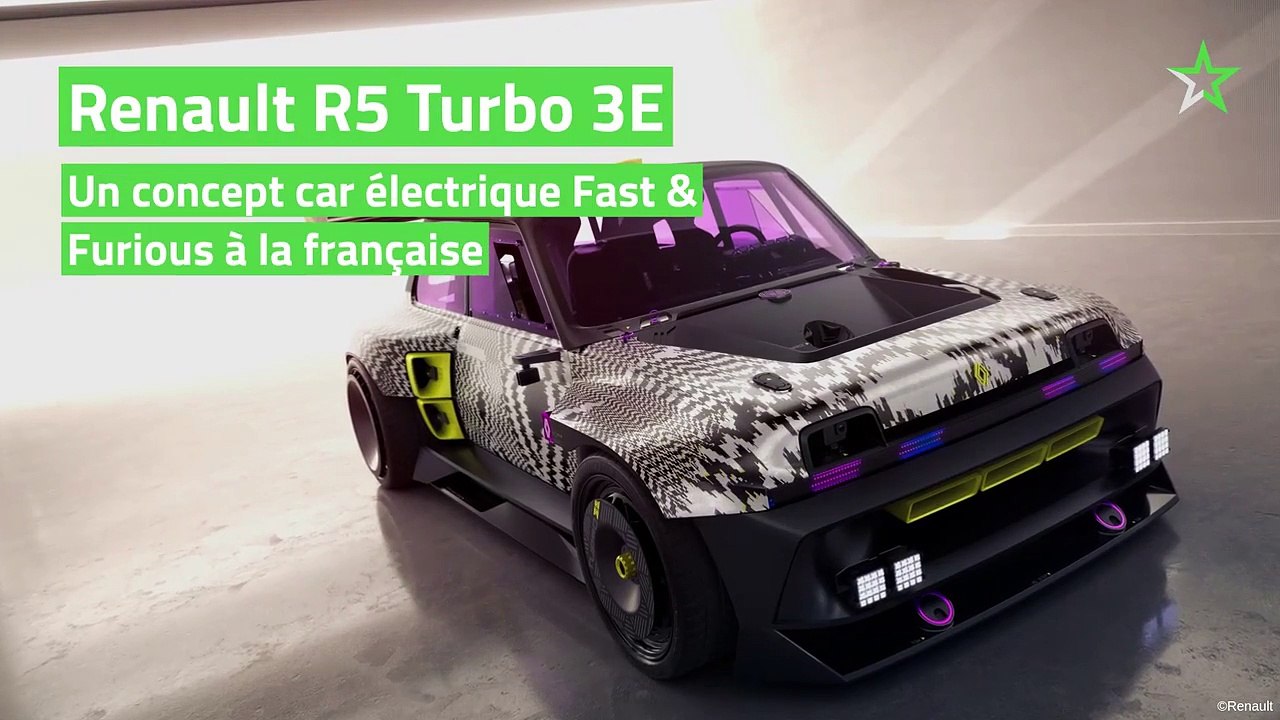 Renault R5 Turbo 3E : un concept car électrique Fast & Furious à la française