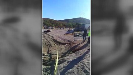 Sahilde 1 düzensiz göçmenin cesedine ulaşıldı