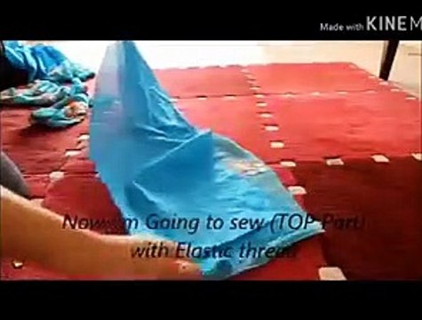 how to use bobbin elastic in baby frock/baby frock design/ bobbin elastic/how to use elastic thread in sewing machin how to put elastic in dress or frock aasan tarika lagane / dress girl