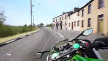 ZX10r full throttle  accident  live