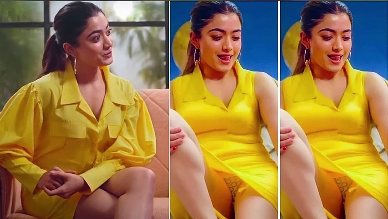 Rashmika Mandanna Spotted in Yellow Dress at Andheri -- Rashmika Mandanna Movies Latest News 2022