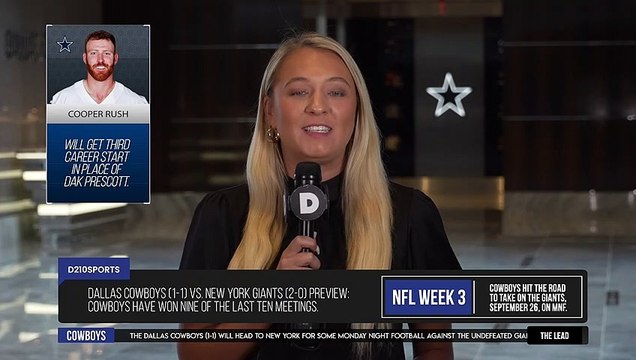 New York Giants vs Dallas Cowboys | NFL Week 3 Preview